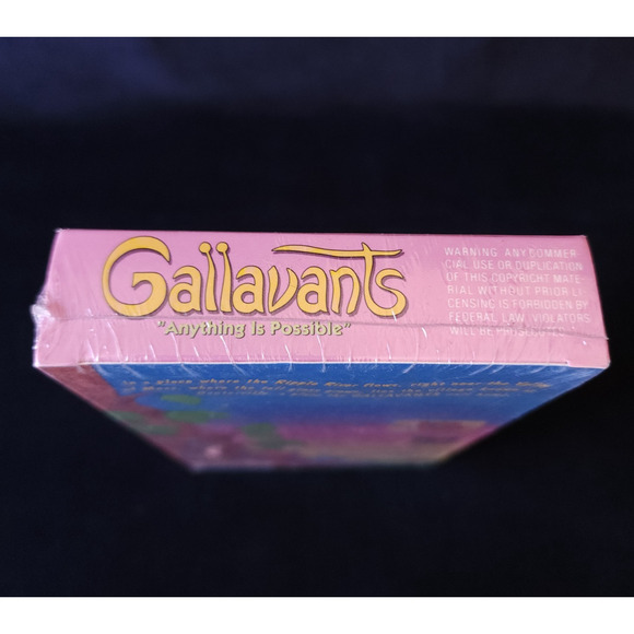 Rare Vintage Gallavants Anything Is Possible Film New Sealed VHS Video 1984 - Picture 5 of 5